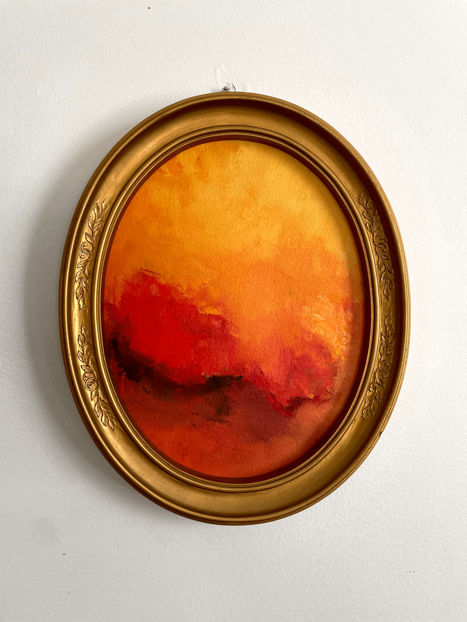 Autumn musings oil painting